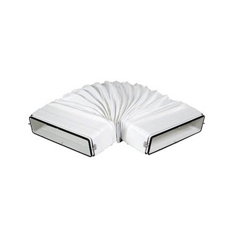 Coude à angle variable 0°-90° CAV pour conduit rectangulaire PVC rigide - 55 x 110mm - Avec joint