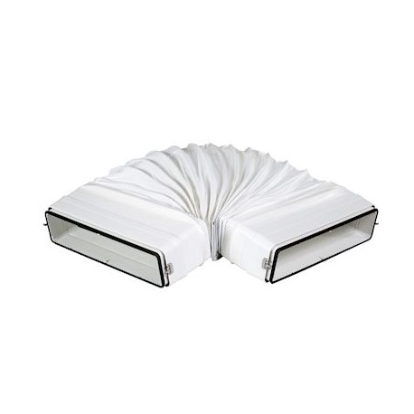 Coude à angle variable 0°-90° CAV pour conduit rectangulaire PVC rigide - 55 x 220mm - Avec joint