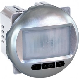 Interrupteur automatique à détecteur de mouvement 2 Fils sans neutre Comète 1 poste - Silver