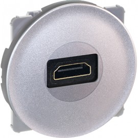 Prise HDMI 1.4 Comète - Silver