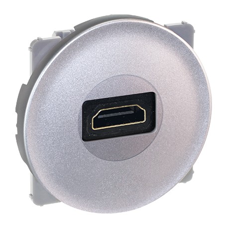 Prise HDMI 1.4 Comète - Silver