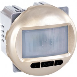 Interrupteur automatique à détecteur de mouvement 3 Fils avec neutre Comète 1 poste - Titane
