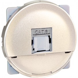 Prise RJ45 Cat6 - Grade3 - Comète - STP - Titane