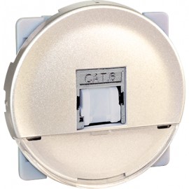 Prise RJ45 Cat6A Grade3 Comète - STP - Titane