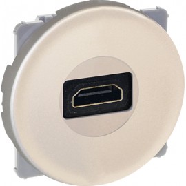 Prise HDMI 1.4 Comète - Titane