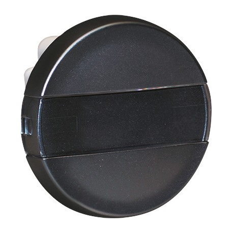 Poussoir à fermeture avec porte étiquette Comète - 1 poste - 10A - Vulcain
