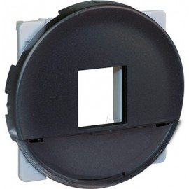 Cadre support pour noyaux RJ45 Comète - 1 poste - Vulcain
