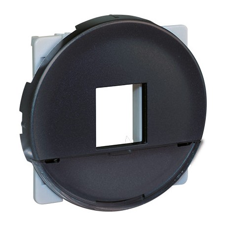Cadre support pour noyaux RJ45 Comète - 1 poste - Vulcain