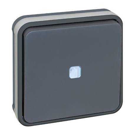 Va-et-vient lumineux Oxxo - 1 poste - 10A - Gris