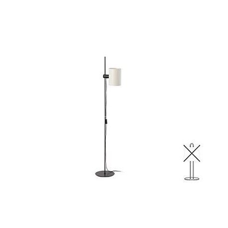 Structure lampadaire Lupe - Noir - Sans ampoule - E27