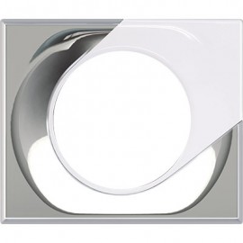 Plaque de finition Comète - 1 poste - Mirror