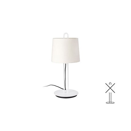 Structure de table Montreal - Blanc - Sans ampoule