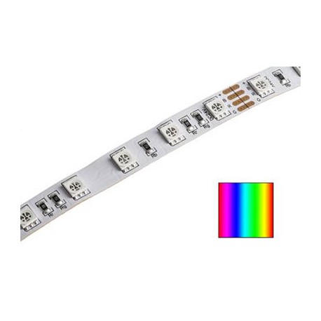 Ruban LED flexible - RGB - 24V - 5 mètres