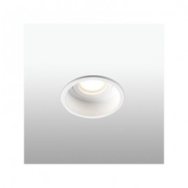 Lampe encastrable ronde Hyde - Blanc - Sans ampoule - GU10