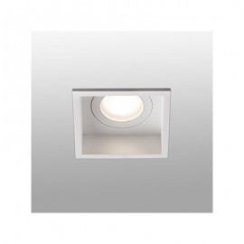 Lampe encastrable carré Hyde - Blanc - Sans ampoule - GU10