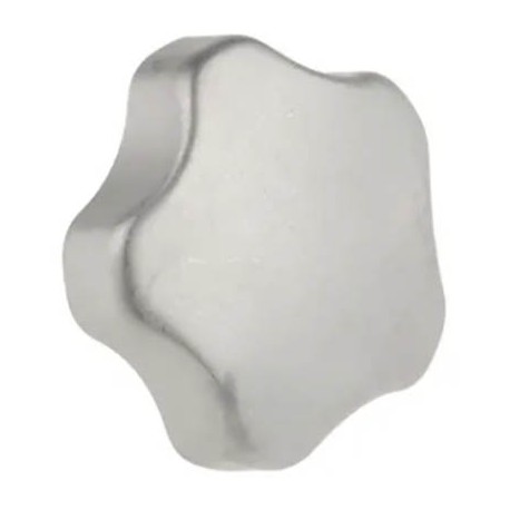 Bouton Argent - Acier inox - M10