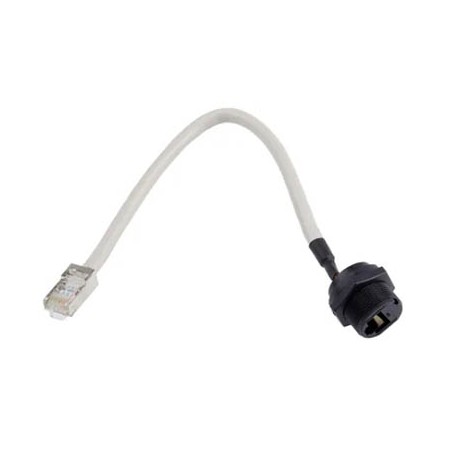 Câble ethernet - Cat.5e - IP67 - Blindé/Etanche - 200mm