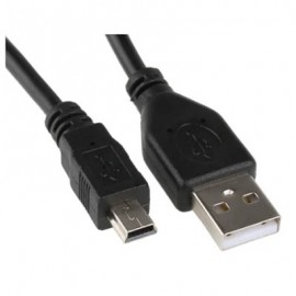 Câble USB 2.0 - Mâle/Mâle - 1 mètre - Noir