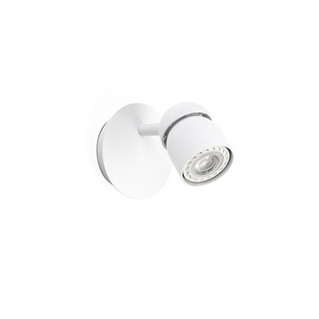 Lampe applique Coco - 1L - Blanc - Sans ampoule - GU10