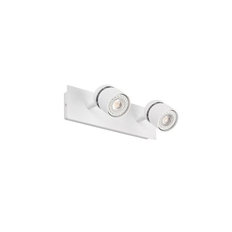 Lampe applique Coco - 2L - Blanc - Sans ampoule - GU10