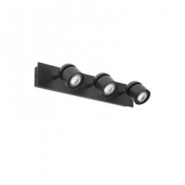 Lampe applique Coco - 3L - Noir - Sans ampoule - GU10
