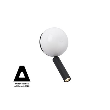 Applique lecteur Press - Blanc - Avec ampoule