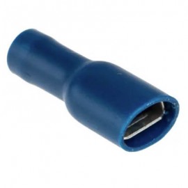 Connecteur isolé bleu - 1,5mm² à 2,5mm² - Laiton