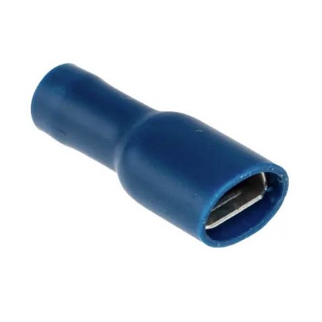 Connecteur isolé bleu - 1,5mm² à 2,5mm² - Laiton