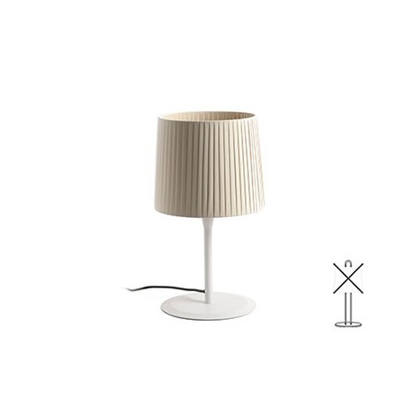 Lampe de table Mambo - Blanc - Sans ampoule - E27