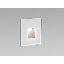 Lampe encastrable Dart-1 LED - Blanc - 2W - 2700K - IP65 - Avec ampoule