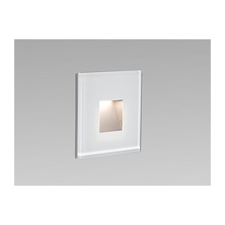 Lampe encastrable Dart-1 LED - Blanc - 2W - 2700K - IP65 - Avec ampoule