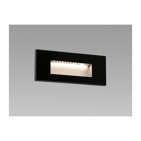 Lampe encastrable Dart-2 LED - Noir - 5W - 2700K - IP65 - Avec ampoule