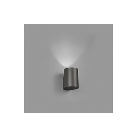 Lampe applique Thon-1 LED - Gris - Avec ampoule - 20W - 3000K