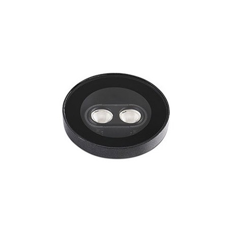 Lampe encastrable orientable Tras LED - Noir - 4W - 3000K - IP67 - Avec ampoule