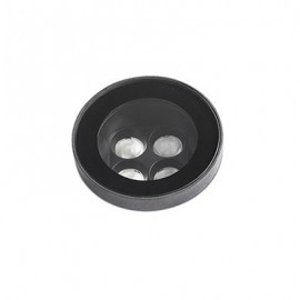 Lampe encastrable Tras LED - Noir - 4W - 3000K - IP67 - Avec ampoule