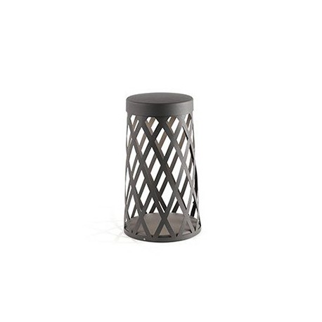 Lampe balise Shadow LED - Gris foncé - 45CM - Sans ampoule