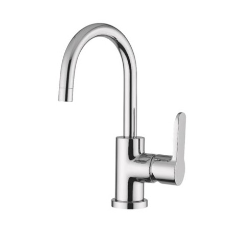 Mitigeur lavabo Kali - Bec haut tube - Chromé