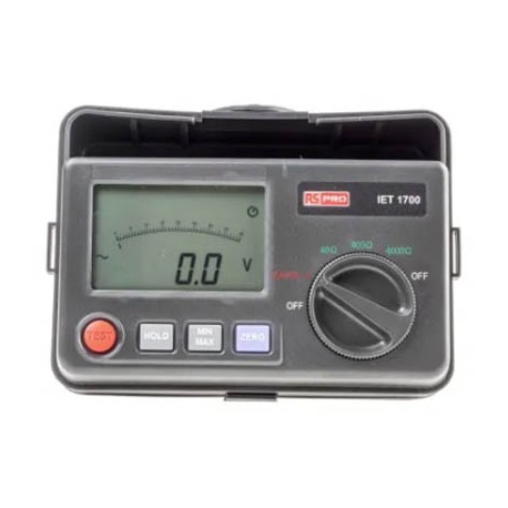 Testeur de résistance de terre - 3 pôles - LCD