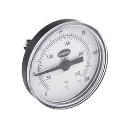 Thermomètre à aiguille - 120°C - ø66mm
