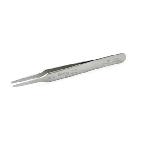 Pince brucelles arrondies - Acier inox - 120mm