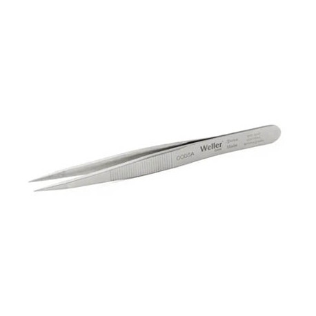 Pince brucelles pointue - Acier inox - 120mm