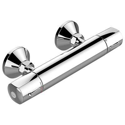 Crosswater Central Douche de pluie thermostatique - avec douchette à