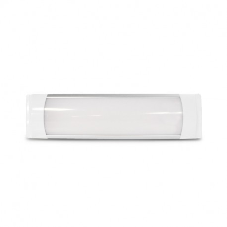Réglette LED - 9W - 6000°K - 300mm - Non dimmable - Avec ampoule - Blanc
