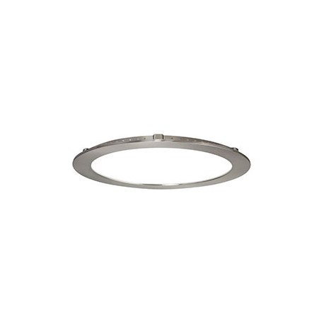 Luminaire encastré ultra plat Downlight Flat CCT - 20W - ø240 - Nickel