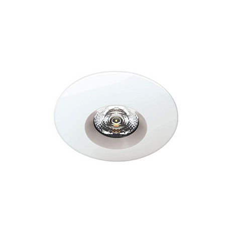 Encastré recouvrable Air Block 2 - Blanc - 6W - ø90 - 3000K