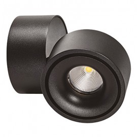 Applique murale TAHITI LED COB Aric - 13W - 3CCT - Avec ampoule - Noir
