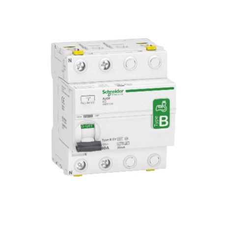 Interrupteur différentiel 40A Acti9 iID - Type B-EV - 2 pôles - 30mA - 230V - CA