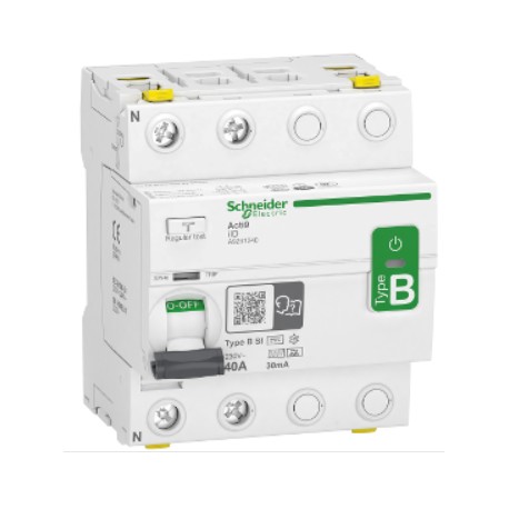 Interrupteur différentiel 40A Acti9 iID - Type B-SI - 2 pôles - 30mA - 230V - CA