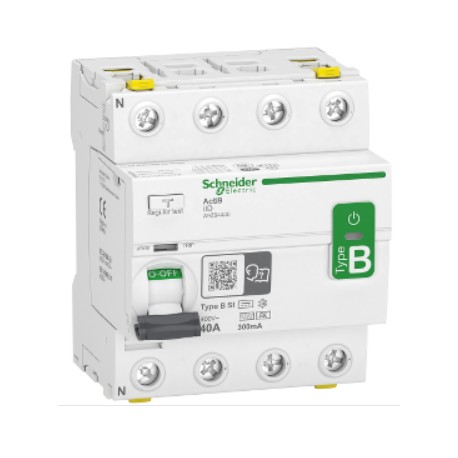 Interrupteur différentiel 40A Acti9 iID - Type B-SI - 4 pôles - 300mA - 400V - CA