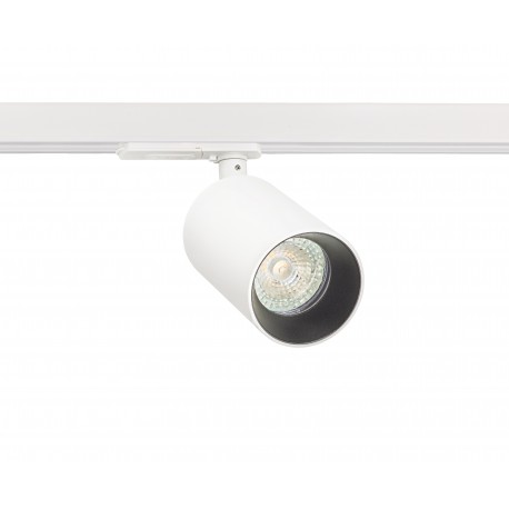 Spot LED pour rail NOLAN - GU10 - 5,5W - 4000K - Blanc